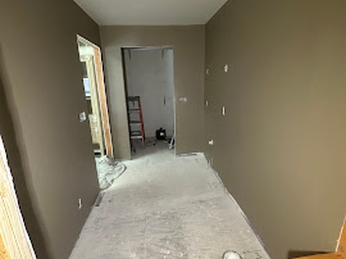 Interior Finish Progress